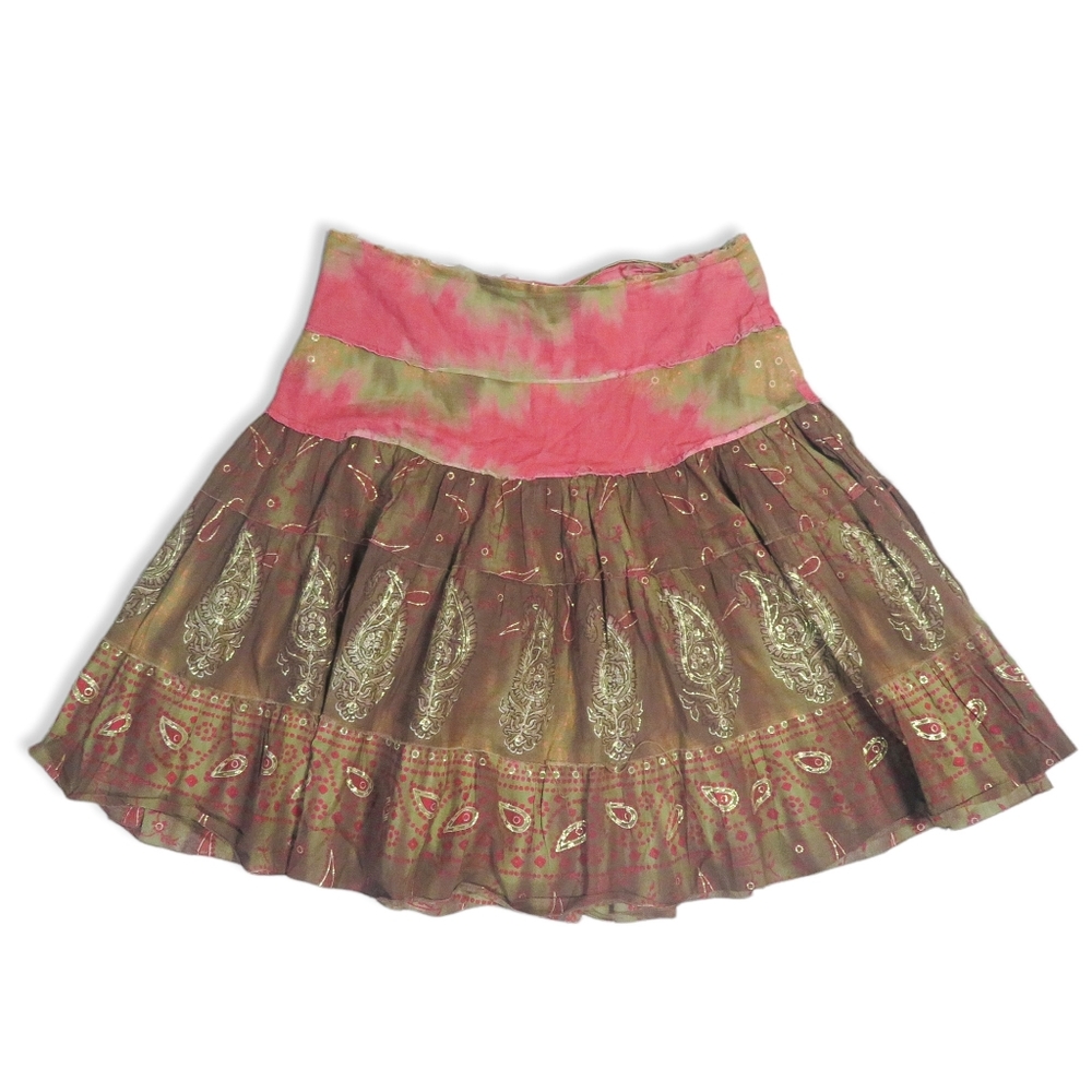 Bebe Skirt Fairy Y2K Indie Bohemian Boho S Small - Picture 1 of 5